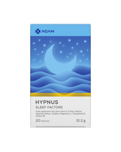Agan Hypnus Sleep Factors 20 Vegicaps Συμπλήρωμα Διατροφής για Βελτίωση της Ποιότητας του Ύπνου