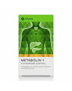 Agan Metabolin 1 X-Syndrome Control 60 Vegicaps Συμπλήρωμα Διατροφής για την Πρόληψη και Αντιμετώπιση του Μεταβολικού Συνδρόμου