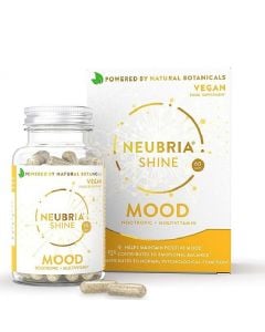 Neubria Shine Mood Συμπλήρωμα Διατροφής για Φυσιολογική Ψυχολογική Ισορροπία 60κάψουλες