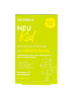 Neubria Neu Kid Πολυβιταμίνη & Ωμέγα-3 για Παιδιά 30ταμπλέτες