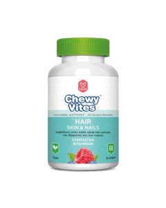 Vican Chewy Vites Adults Hair Skin & Nails 60gummies Συμπλήρωμα Διατροφής για Μαλλιά Δέρμα & Νύχια