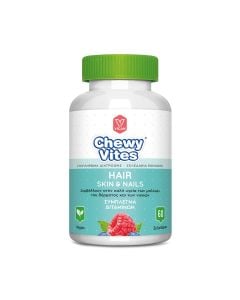 Vican Chewy Vites Adults Hair Skin & Nails 60gummies Συμπλήρωμα Διατροφής για Μαλλιά Δέρμα & Νύχια