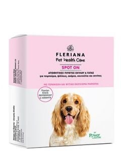 Power Health Fleriana Pet Health Spot Οn Αντιπαρασιτική Αμπούλα Σκύλου 3x5ml
