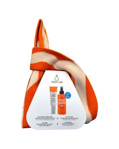 Youth Lab Summer Set Body Guard Sunscreen Face & Body Lotion Spf30 200ml & Age-Defense Watery Sunscreen Spf50 40ml 