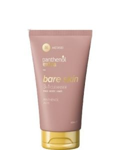 Panthenol Extra Bare Skin 3-in-1 Gel Cleanser 200ml Γυναικείο Αφρόλουτρο & Σαμπουάν για Πρόσωπο, Σώμα & Μαλλιά