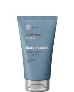 Panthenol Extra Blue Flames 3-in-1 Gel Cleanser 200ml Ανδρικό Αφρόλουτρο & Σαμπουάν για Πρόσωπο, Σώμα & Μαλλιά