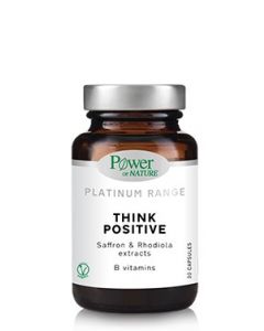 Power Of Nature Platinum Range Think Positive 30κάψουλες για Φυσιολογική Ψυχολογική Λειτουργία 