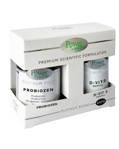 Power Health Promo Platinum Range Probiozen 15κάψουλες & Δώρο Βιταμίνη D-Vit3 20κάψουλες