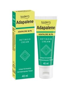 Boderm Adapalene 0.1% Retinoid Cream 40ml Κρέμα Προσώπου για Λιπαρές Επιδερμίδες με Τάση Ακμής