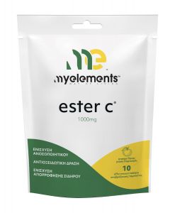 My Elements Ester-C 1000mg Συμπλήρωμα Διατροφής με Βιταμίνη C 10 Αναβράζοντα Δισκία