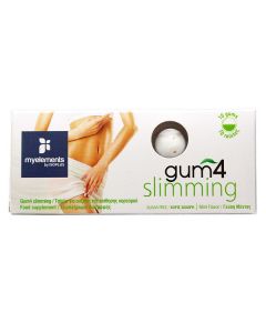 My Elements Gum 4 Slimming 10μασώμενες ταμπλέτες Για Έλεγχο Βάρους Με Γεύση Μέντας