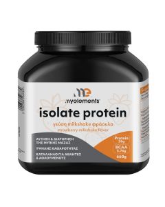 My Elements Isolate Protein Συμπλήρωμα Διατροφής με Πρωτεΐνες με γεύση Milkshake Φράουλα 660gr
