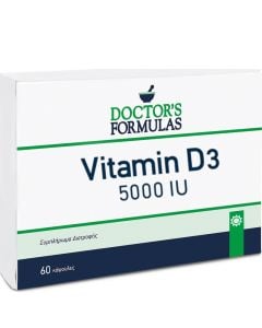 Doctor's Formulas Βιταμίνη D3 5000IU 60κάψουλες
