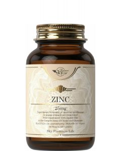 Sky Premium Life Zinc 25mg Συμπλήρωμα Διατροφής Ψευδάργυρου 60ταμπλέτες