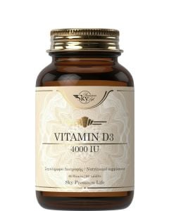 Sky Premium Life Vitamin D3 4000IU 60ταμπλέτες Βιταμίνη D3 για Γερά Οστά & Δυνατό Ανοσοποιητικό