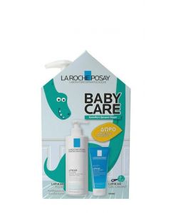 La Roche Posay Promo Baby Care Lipikar Fluid Ενυδατικό Γαλάκτωμα 400ml & Δώρο Lipikar Gel Lavant Τζελ Καθαρισμού 100ml
