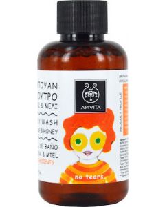 Apivita Mini Kids Hair & Body Wash With Honey & Tangerine 75ml