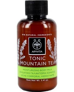 Apivita Mini Tonic Mountain Tea 75ml Ενυδατικό Γαλάκτωμα