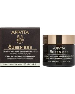 Apivita Queen Bee Νέα Kρέμα Απόλυτης Αντιγήρανσης & Αναγέννησης Πλούσιας Υφής 50ml
