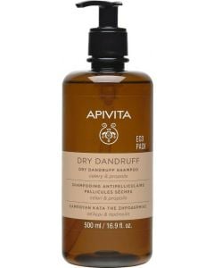 Apivita Eco Pack Dry Dandruff 500ml Σαμπουάν κατά της Ξηροδερμίας με Σέλερι & Πρόπολη