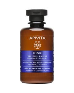 Apivita Mini Men's Tonic Shampoo for Thinning Hair with Hippophae TC & Rosemary 75ml 