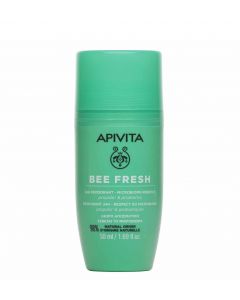 Apivita Bee Fresh Αποσμητικό Roll On 24ωρης Προστασίας με Πρόπολη & Προβιοτικά 50ml