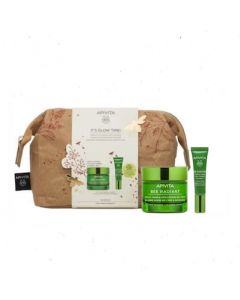 Apivita Promo It's Glow Time Bee Radiant Light Κρέμα Προσώπου Ελαφριάς Υφής 50ml & Bee Radiant Κρέμα Ματιών 15ml