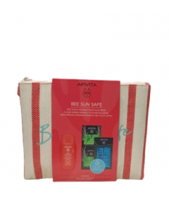 Apivita Promo Bee Sun Safe SPF50+ Αντηλιακή Κρέμα Προσώπου Ελαφριάς Υφής 50ml & Δώρο Ενυδατική Μάσκα Προσώπου με Αλόη 2x8ml & Express Beauty Μάσκα Μαλλιών με Υαλουρονικό Οξύ 20ml