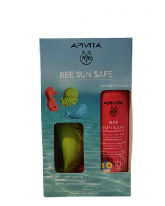 Apivita Promo Bee Sun Safe SPF50 Υποαλλεργική Παιδική Ενυδατική Λοσιόν σε Σπρέι 200ml & Δώρο Παιχνίδια Άμμου Παραλίας 3τμχ