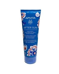 Apivita After Sun Cool & Sooth Limited Edition Face & Body Gel-Cream with Fig, Aloe & Propolis 200ml