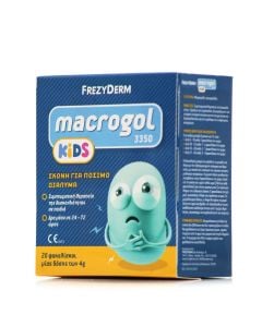 Frezyderm Macrogol Kids 3350 Σκόνη Για Θεραπεία Δυσκοιλιότητας Για Παιδιά 4g X 20φακελάκια