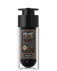 Frezyderm Velvet Colors SPF50+ Make Up Ματ Υφή & Αντηλιακή Προστασία 30ml