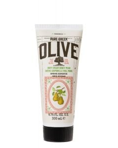 Korres Olive Body Cream Honey Pear 200ml Ενυδατική Κρέμα Σώματος με Εξαιρετικό Παρθένο Ελαιόλαδο & Άρωμα Μέλι Αχλάδι