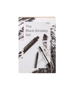 Korres The Black Smokey Set Μαύρη Μάσκαρα για Πυκνές Βλεφαρίδες No01 & Μαύρο Μολύβι για Περίγραμμα Ματιών No01 2τεμάχια