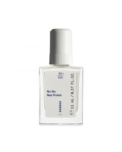 Korres No No Nail Polish 02 Milky White 11ml Βερνίκι Νυχιών με Εφέ Τζελ