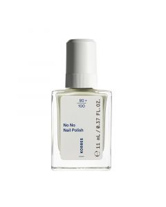 Korres No No Nail Polish 82 Mint Green 11ml Βερνίκι Νυχιών με Υφή Τζελ