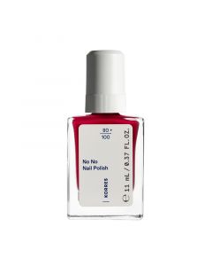 Korres No No Gel Effect Nail Polish 48 Coral Red 11ml Βερνίκι Νυχιών με Εφέ Τζελ