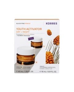 Korres Promo Black Pine Primus Youth Activator Κρέμα Νεότητας Ημέρας 40ml & Δώρο Κρέμα Νεότητας Νύχτας 15ml