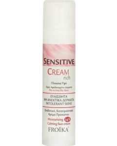 Froika Sensitive Cream Rich Κρέμα Προσώπου Πλούσιας Υφής για Ξηρό - Αφυδατωμένο Δέρμα 40ml