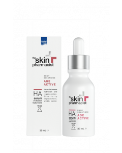 Intermed The Skin Pharmacist Αge Active HA Serum 30ml Ορός Εντατικής Ενυδάτωσης & Ανάπλασης
