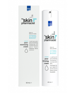 Intermed The Skin Pharmacist Hydra Boost Pore Minimizing Cream 40ml Ελαφριά Eνυδατική Κρέμα για Κανονικό & Λιπαρό Δέρμα