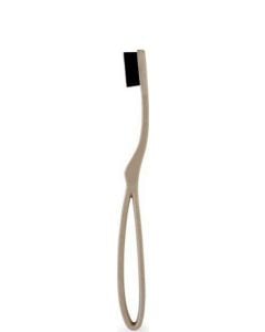 Intermed Professional Eco Ergonomic Οδοντόβουρτσα με Λαβή από Φλοιό Ρυζιού Μπεζ Μέτρια 1τεμάχιο