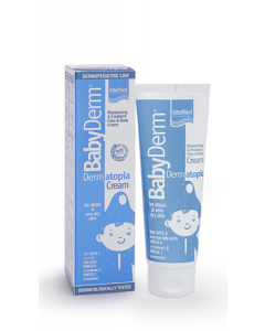 Intermed Babyderm Dermatopia Cream 300ml Ενυδατική & Μαλακτική Κρέμα Προσώπου & Σώματος Για Ατοπικά & Πολύ Ξηρό Δέρμα