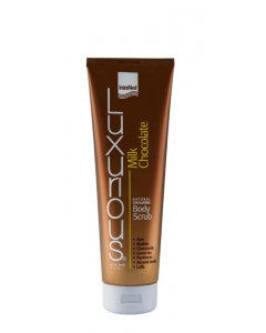Intermed Luxurious Natural Exfoliating Body Scrub Milk Chocolate 280ml Απολεπιστικό Σώματος με Σοκολάτα