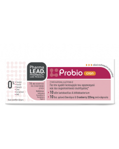Pharmalead Probiotic Cran με Προβιοτικά και Πρεβιοτικά για το Ουροποιητικό Σύστημα 14κάψουλες