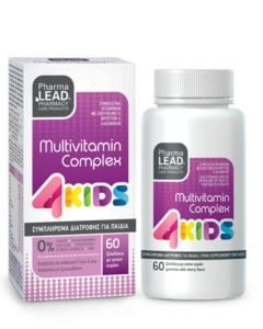Pharmalead 4Kids Multivitamin Complex Κεράσι 60 μασώμενα ζελεδάκια Πολυβιταμίνη για Παιδιά