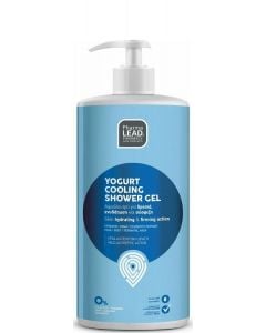 Pharmalead Yogurt Cooling Shower Gel 1lt Ενυδατικό & Συσφικτικό Αφρόλουτρο για Ξηρό & Ήπια Ατοπικό Δέρμα