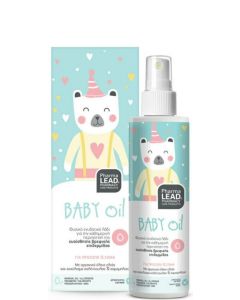 PharmaLead Baby Oil 125ml Φυσικό Ενυδατικό Λάδι για το Ευαίσθητο Βρεφικό Δέρμα
