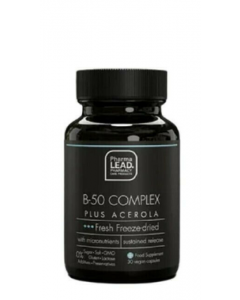 Pharmalead Black Range B-50 Complex Plus Acerola Για Πνευματική & Σωματική Απόδοση 30κάψουλες