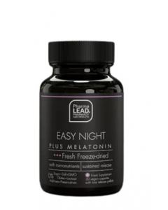 Pharmalead Black Range Easy Night Plus Μελατονίνη για Φυσιολογικό Ύπνο 30κάψουλες